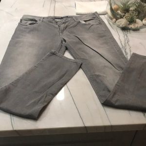Armani exchange jeans gray size 34
